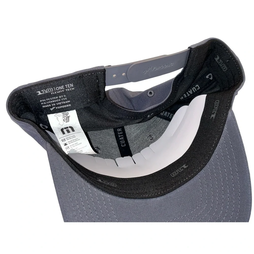 Cuater Flexfit Tech‎ Snapback Gray Golf Hat Yuupong Travis Matthew